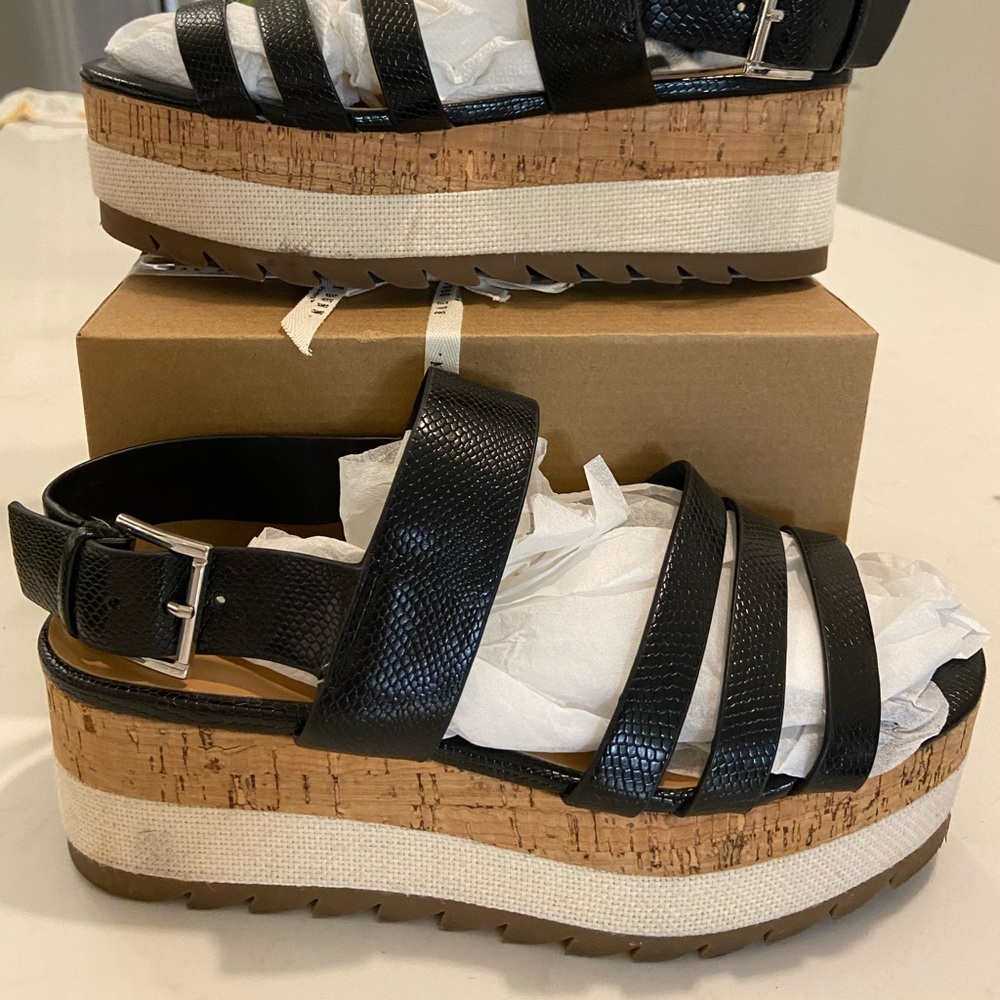 Black Sandals ZARA Woman